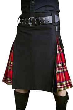 Scottish tartan kilt