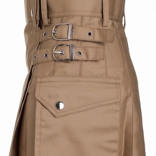 khaki kilt