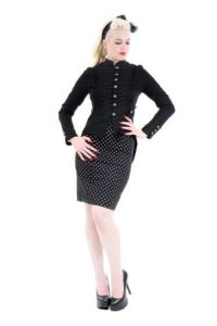 womens black coat