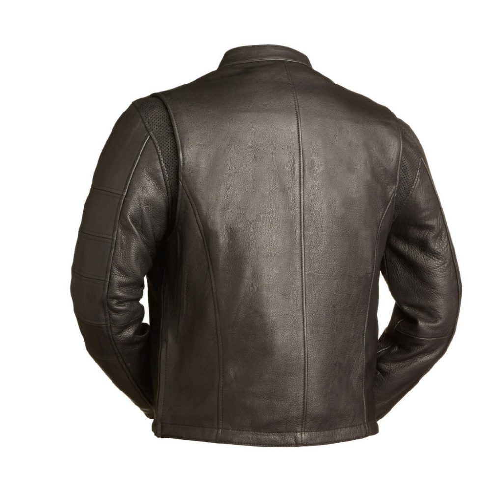 moto racer leather jacket