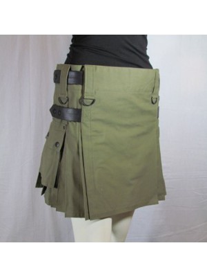 Olive Green Kilt