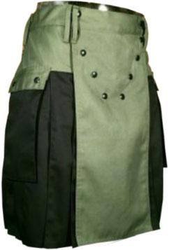 Mens Green Kilt