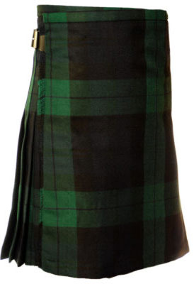 black watch tartan kilt outfit