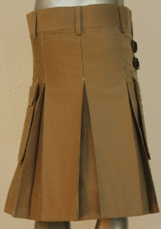 khaki kilt