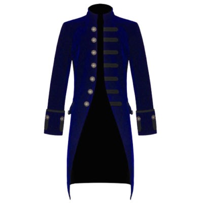 Blue Trench Coat