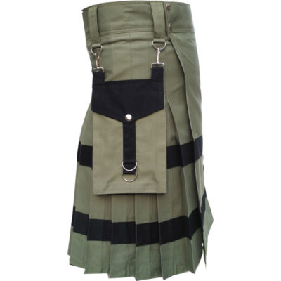 olive green kilt