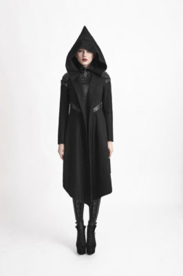 Gothic Hooded Jacket Womens