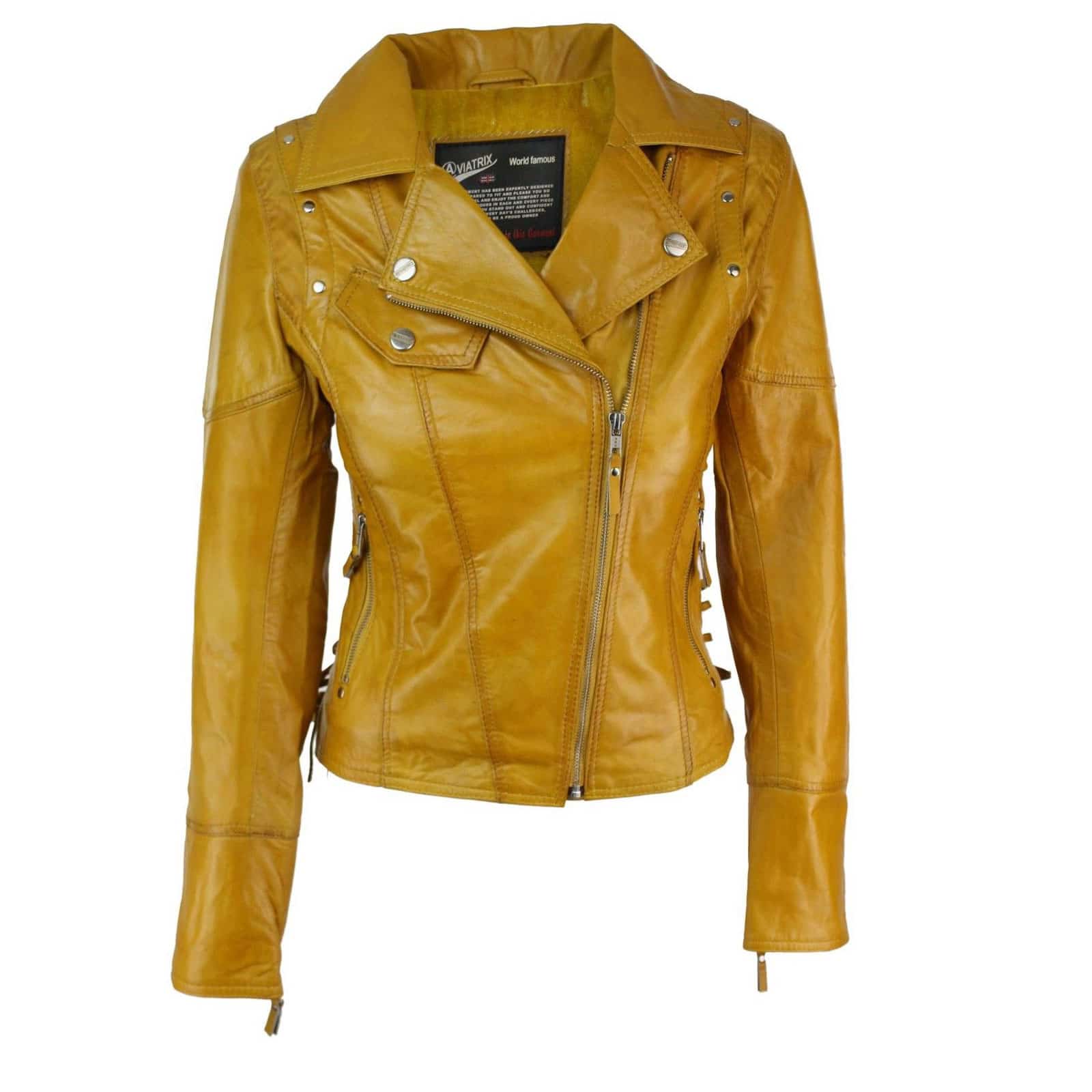 Womens Leather Motorcycle Jackets